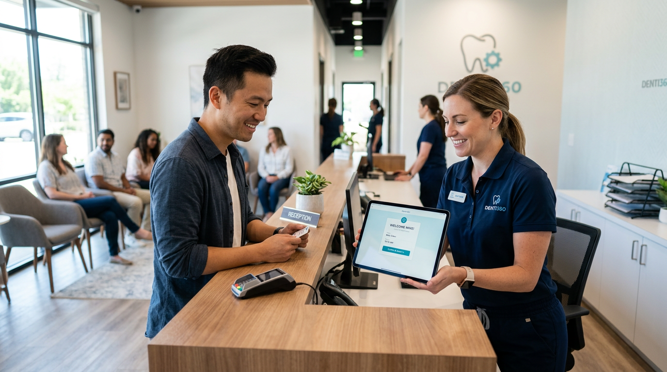 Streamlining Dental Patient Check-ins with Denti360 Clinic Software