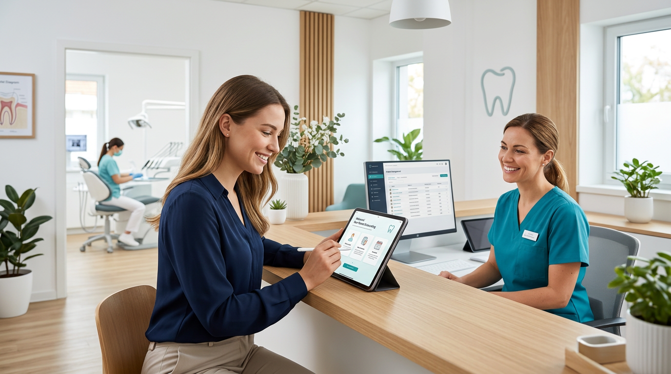 Streamlining New Patient Onboarding with Dental Practice Management Apps