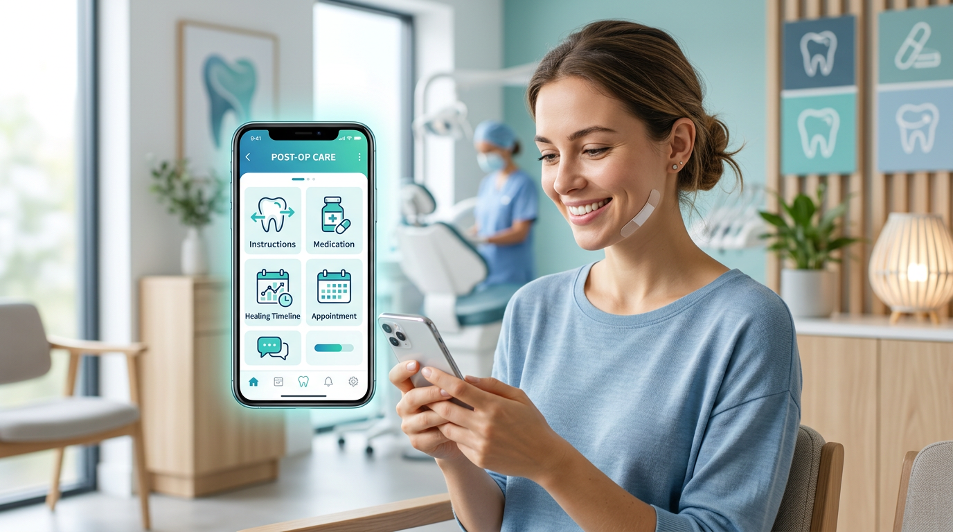 Enhancing Post-Procedure Patient Engagement with Dental Patient Management Apps