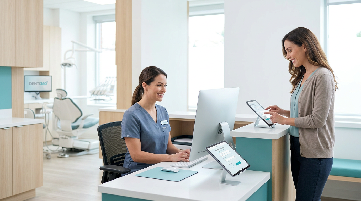 Streamline New Patient Onboarding: Reduce Administrative Burden with Denti360 Software