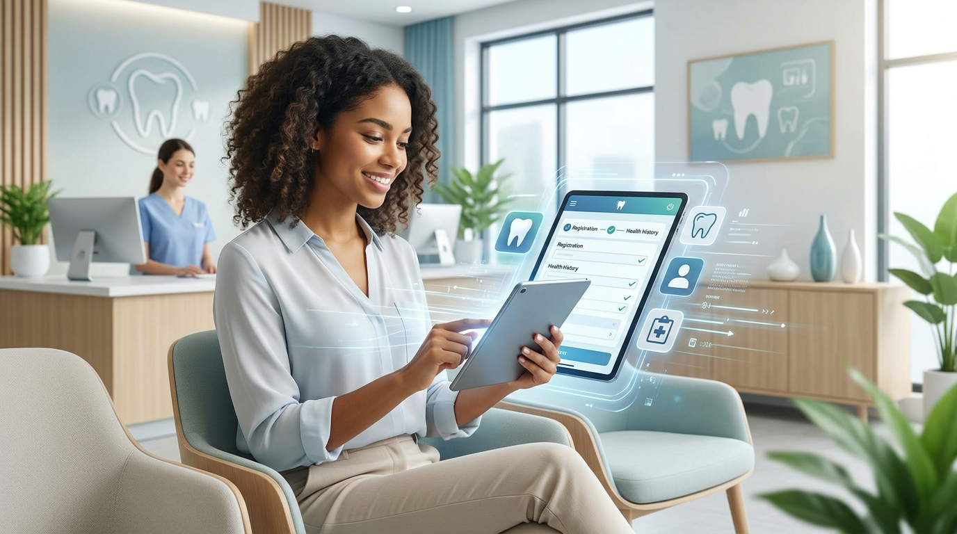 Streamline New Patient Intake with a Dental Practice Management App