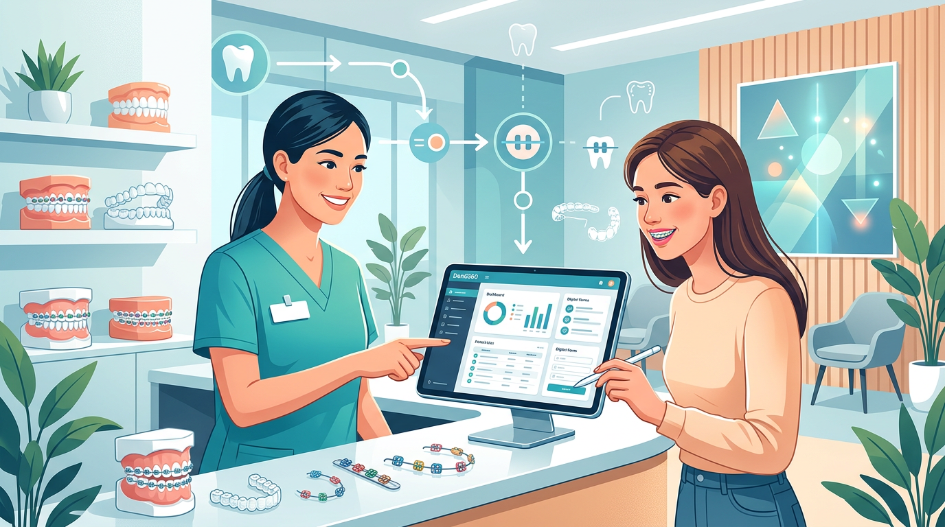 Streamlining Orthodontic New Patient Intake with Denti360 Dental Management Software