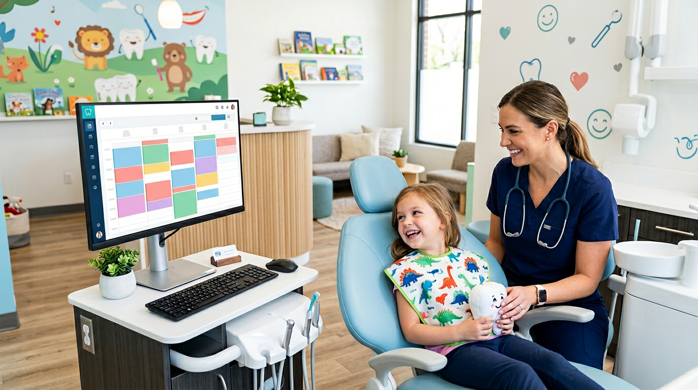Optimizing Pediatric Dental Appointments with Denti360 Scheduling Software