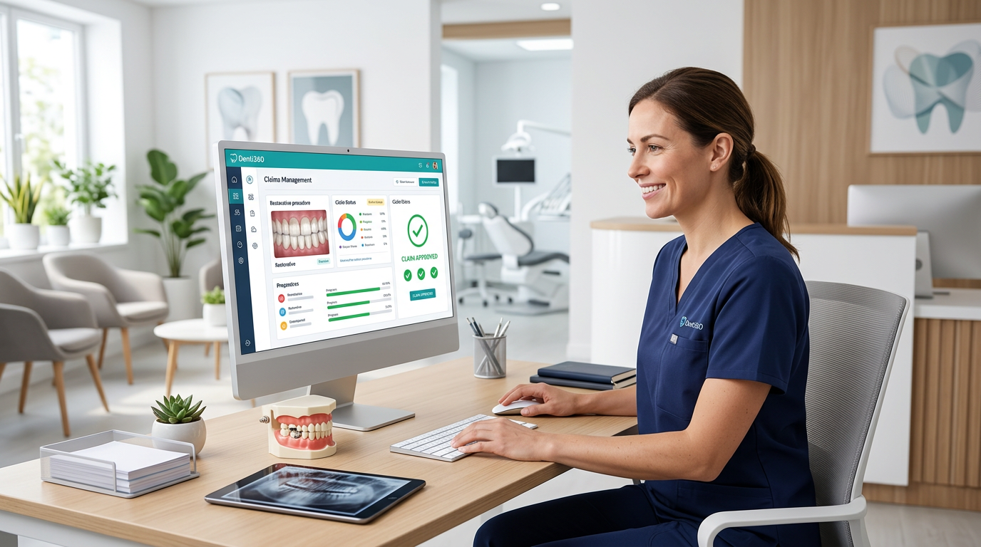 Streamline Restorative Claims: Reduce Denials with Denti360 Billing Software