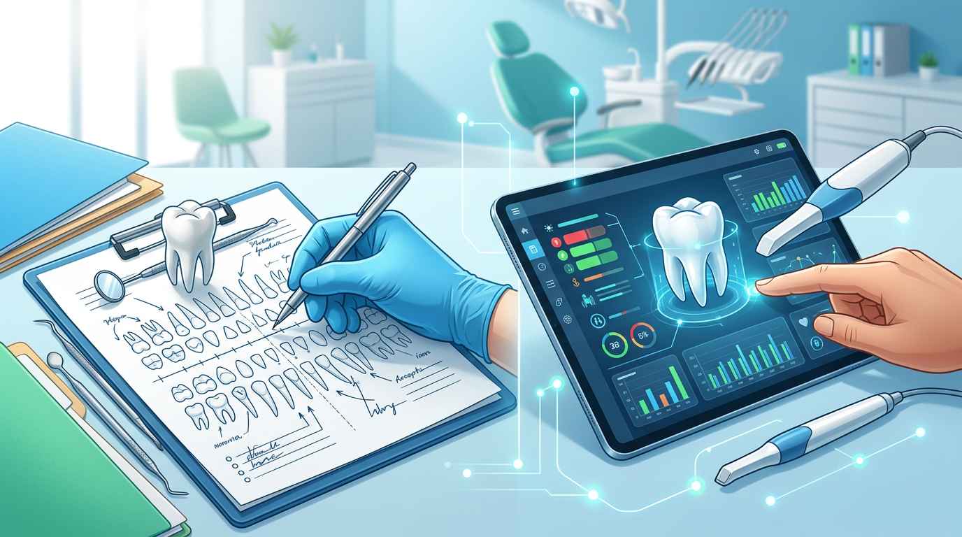 Digital vs. Manual Dental Charting: Precision and Efficiency in Modern Dentistry