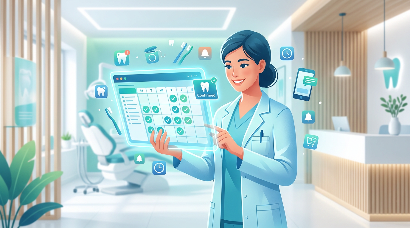 Boosting Practice Efficiency: Reducing Dental Cleaning No-Shows with Denti360 Automated Reminders