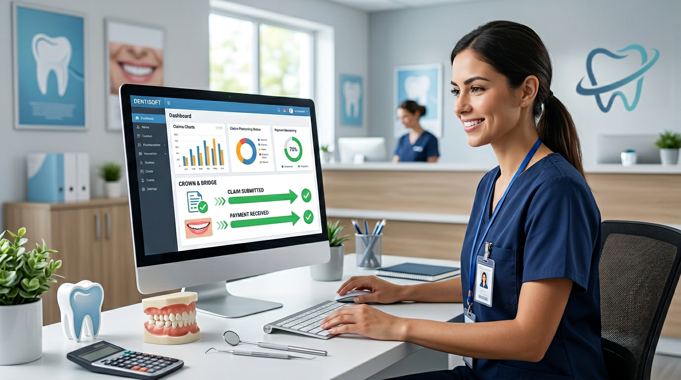 Accelerate Crown & Bridge Insurance Reimbursement with Dental Billing Software