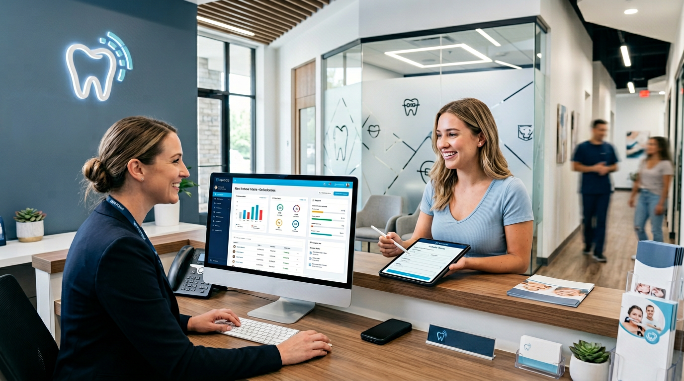 Streamlining Orthodontic Patient Intake with Denti360 Dental Software