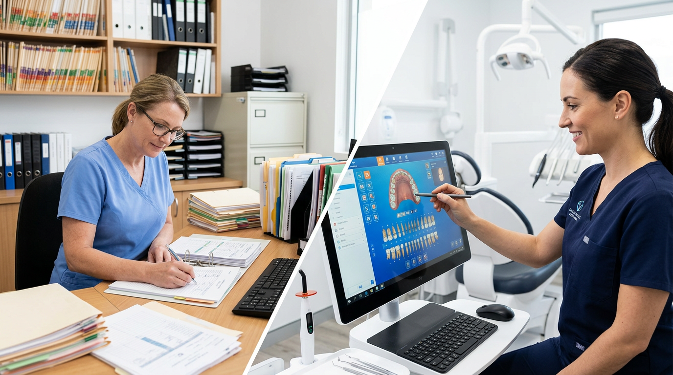 Digital Dental Charting vs. Paper Records: Boosting Efficiency and Accuracy in Dentistry
