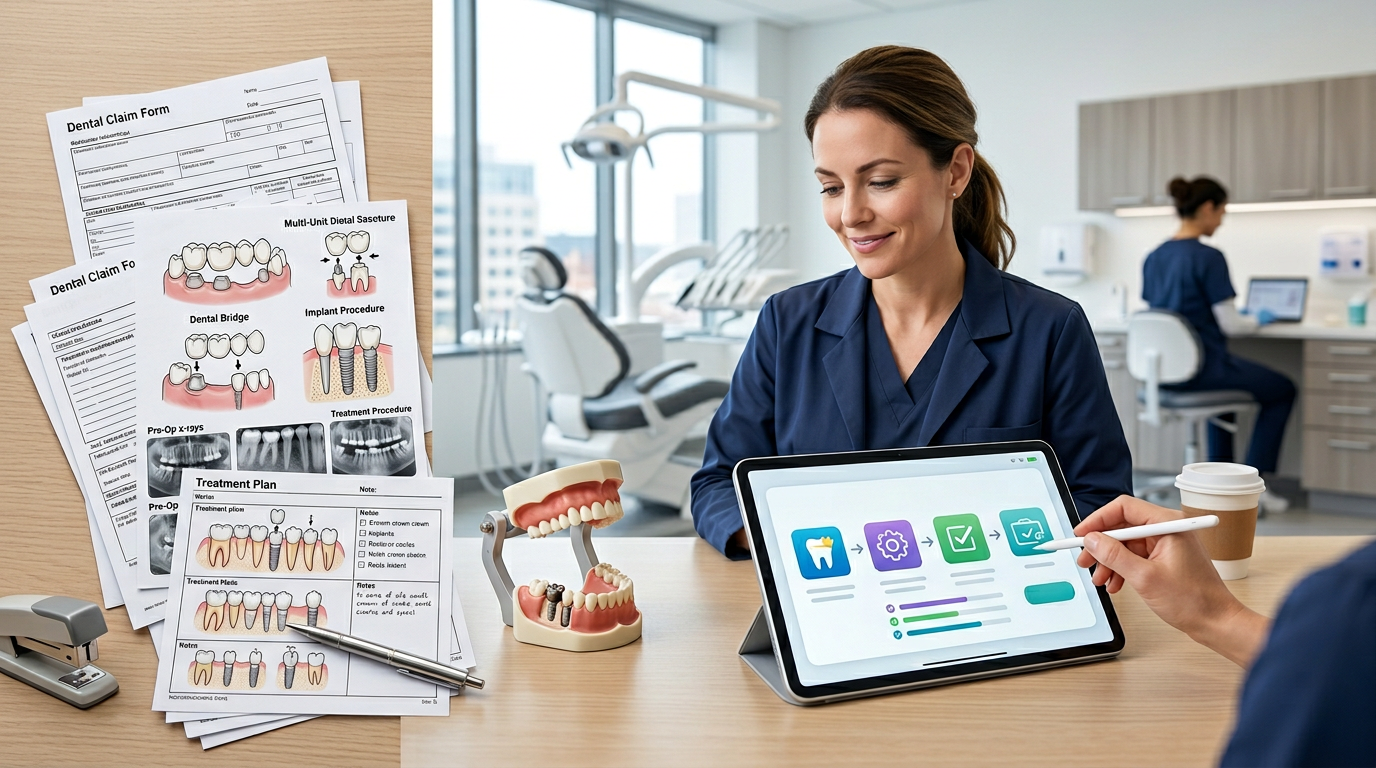 Streamlining Dental Insurance Claims for Complex Restorative Procedures