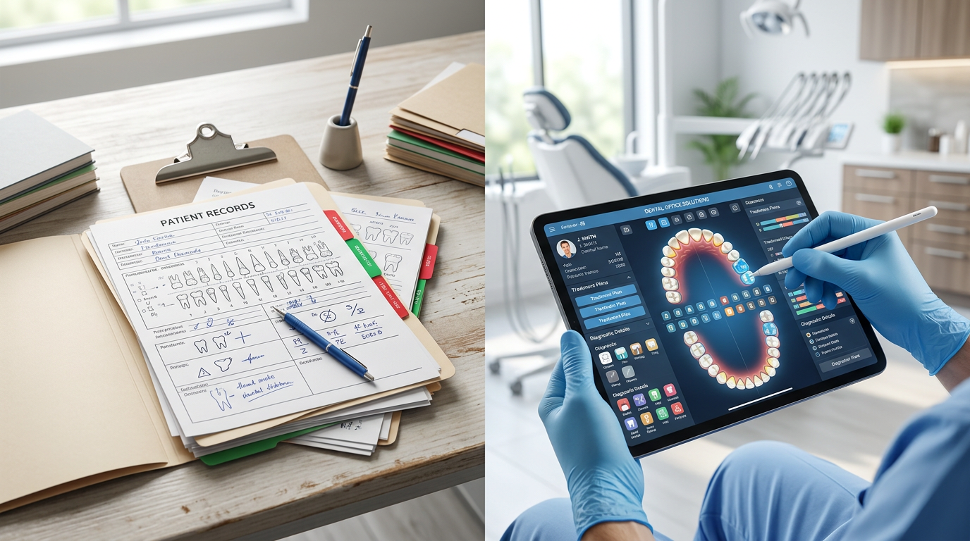 Digital Dental Charting vs. Traditional Paper Records: A Comprehensive Guide
