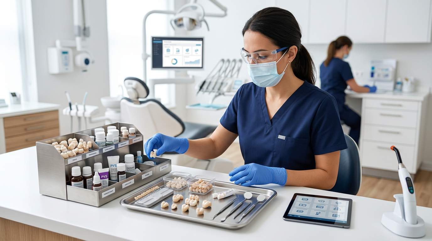 3 Proven Ways to Reduce Supply Waste: Dental Inventory Management for Crown & Bridge Materials